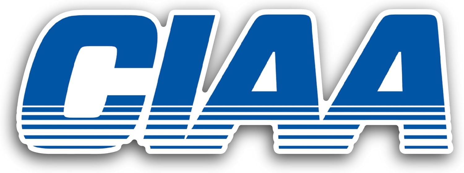 2 (Pieces) 3" and 5" Central Interc0llegiate Athletic Ass0ciation Sticker, Waterproof Vinyl Decals for Many Purpose Like Cars, Trucks, Laptops, Phones, Windows and More