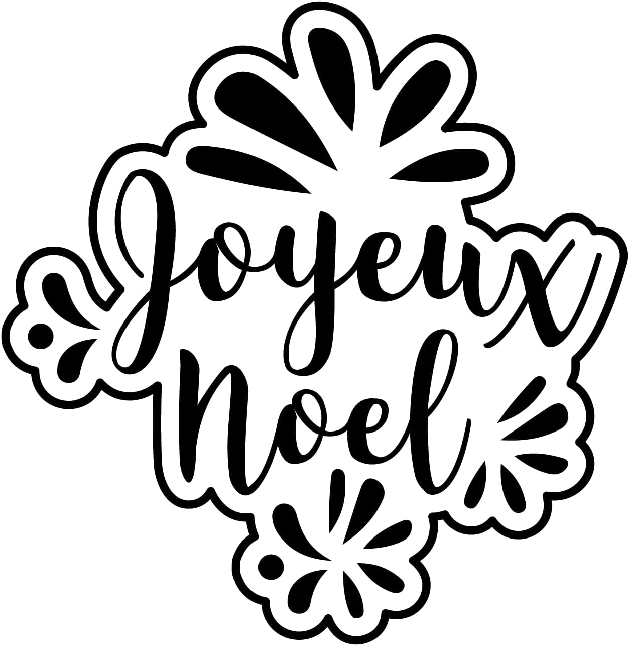 Inspirational Quote Joyelix Noel Motivational Sticker Vinyl Decal Motivation Stickers- 5" Vinyl Sticker Waterproof