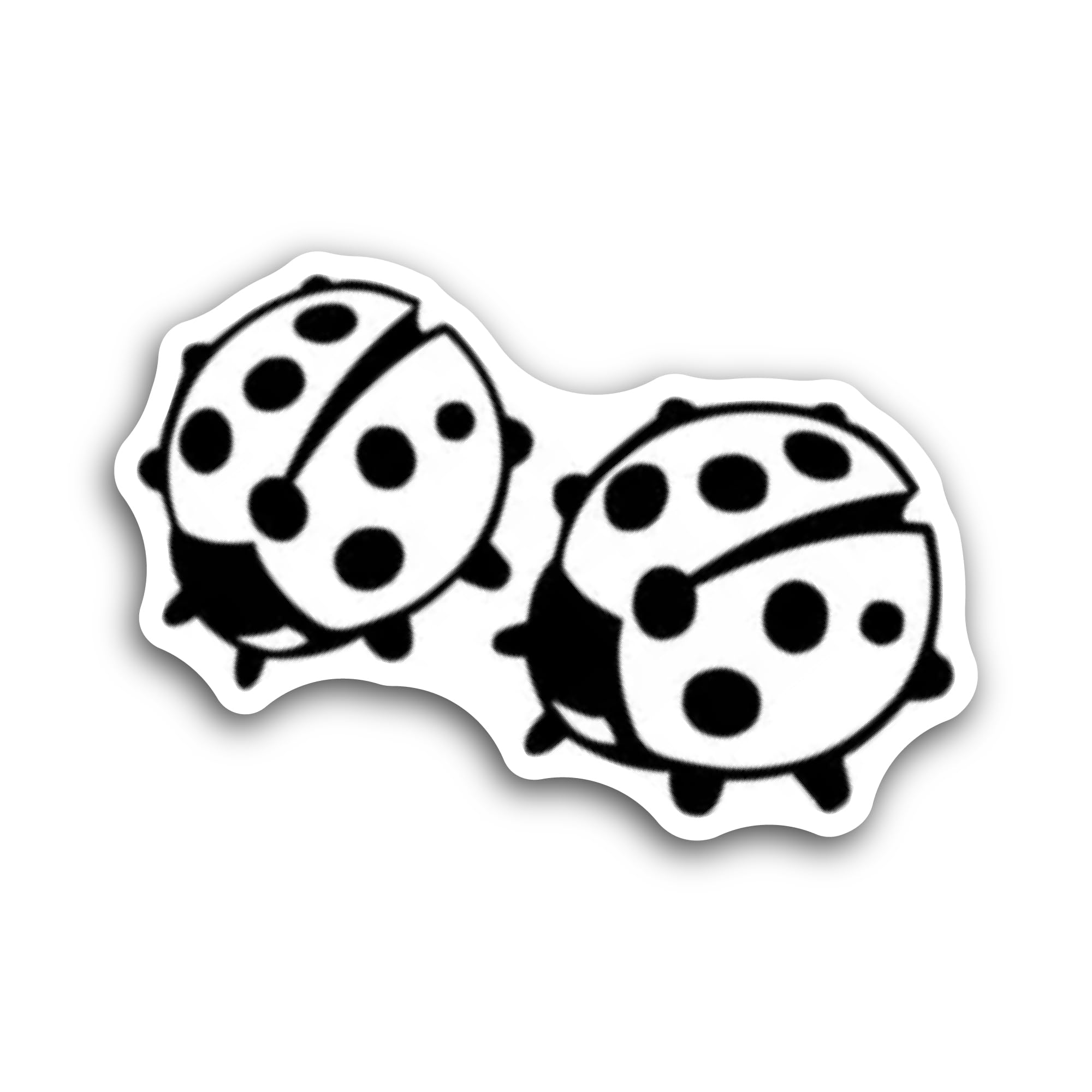 2 (Pieces) 3" and 5" Fly-Fight-Win Sticker, Waterproof Vinyl Decals for Many Purpose Like Cars, Truc