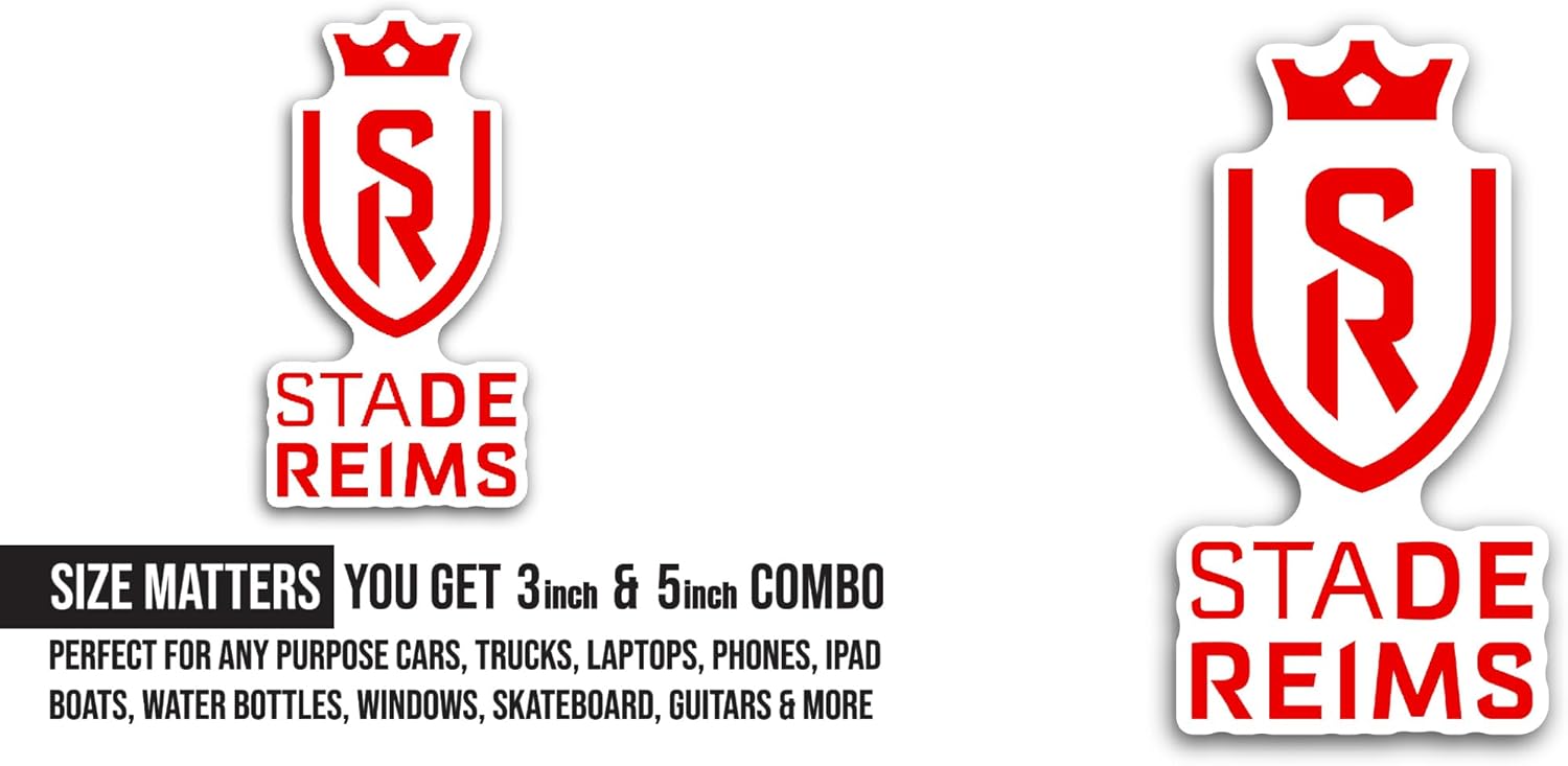 2 (Pieces) 3" and 5" St@de De R3ims Sticker, Waterproof Vinyl Decals for Many Purpose Like Cars, Trucks, Laptops, Phones, Windows and More