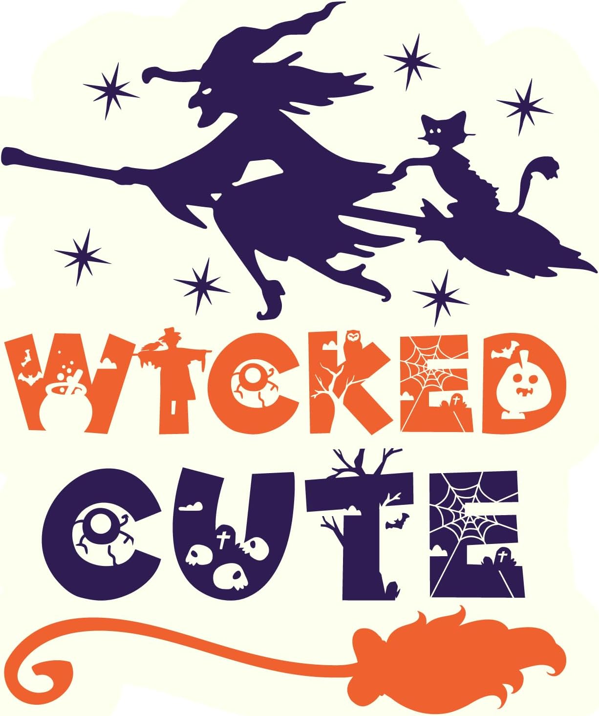 Inspirational Quote Wicked Cute Motivational Sticker Vinyl Decal Motivation Stickers- 5" Vinyl Sticker Waterproof