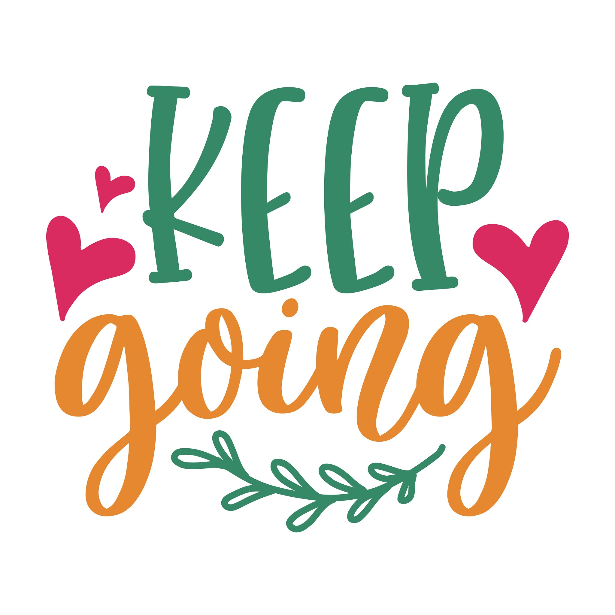 Inspirational Quote Christmas Time Red Seed and Green Leaf Motivational Sticker Vinyl Decal Motivati