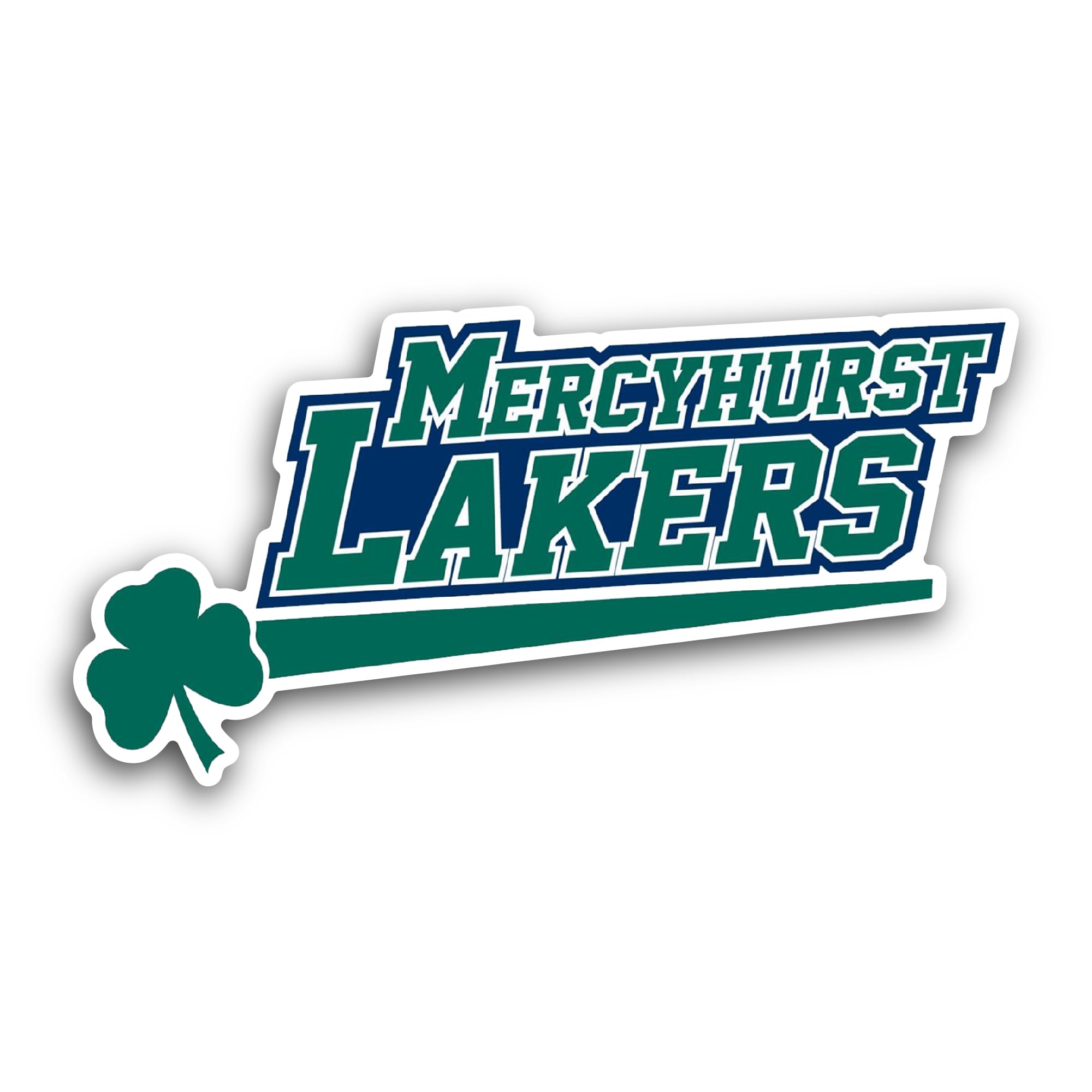 2 (Pieces) 3" and 5" Mercyhurst L@KERS Sticker, Waterproof Vinyl Decals for Many Purpose Like Cars, 
