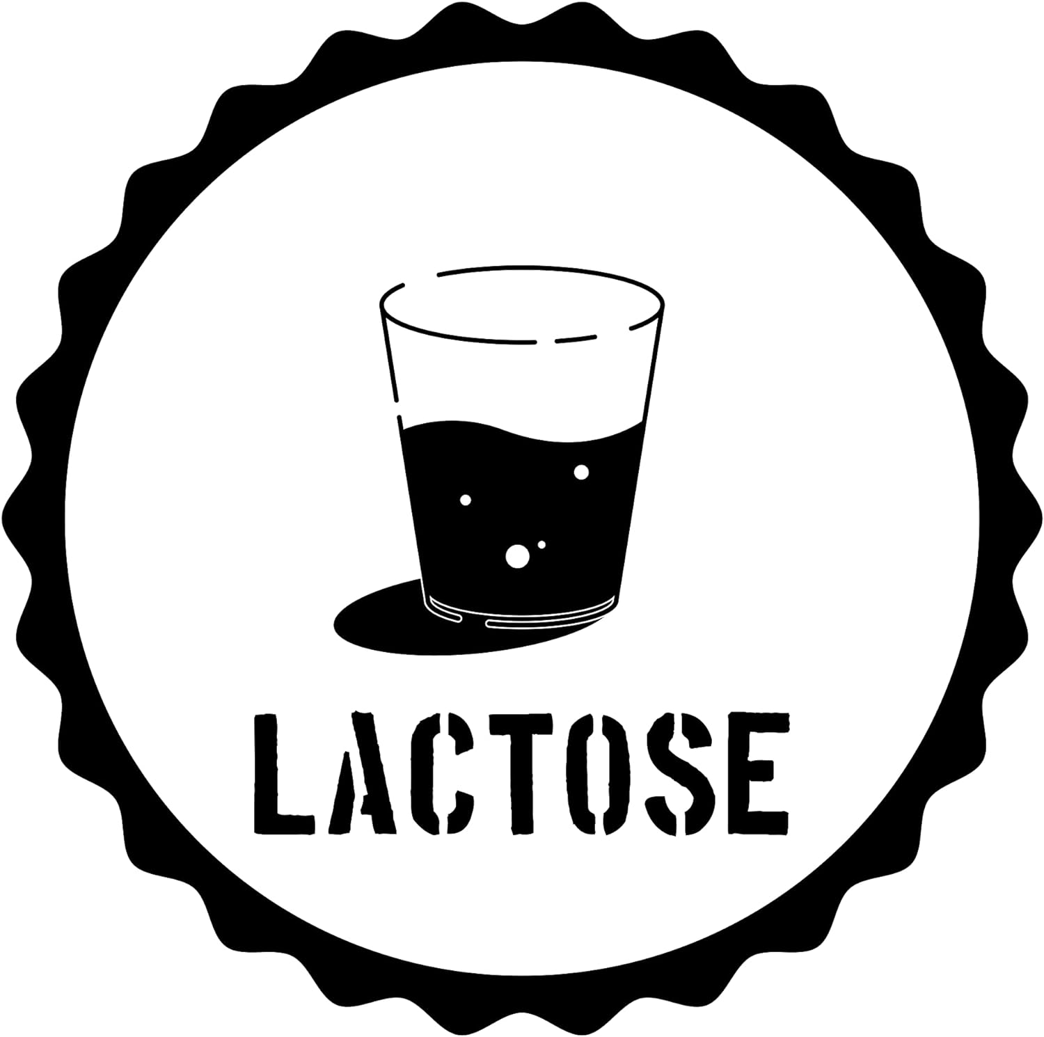 Inspirational Quote Lactose Great Sticker Motivational Sticker Vinyl Decal Motivation Stickers- 5" Vinyl Sticker Waterproof