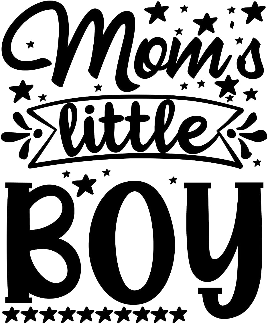 Inspirational Quote Mom's Little Boy Motivational Sticker Vinyl Decal Motivation Stickers- 5" Vinyl Sticker Waterproof