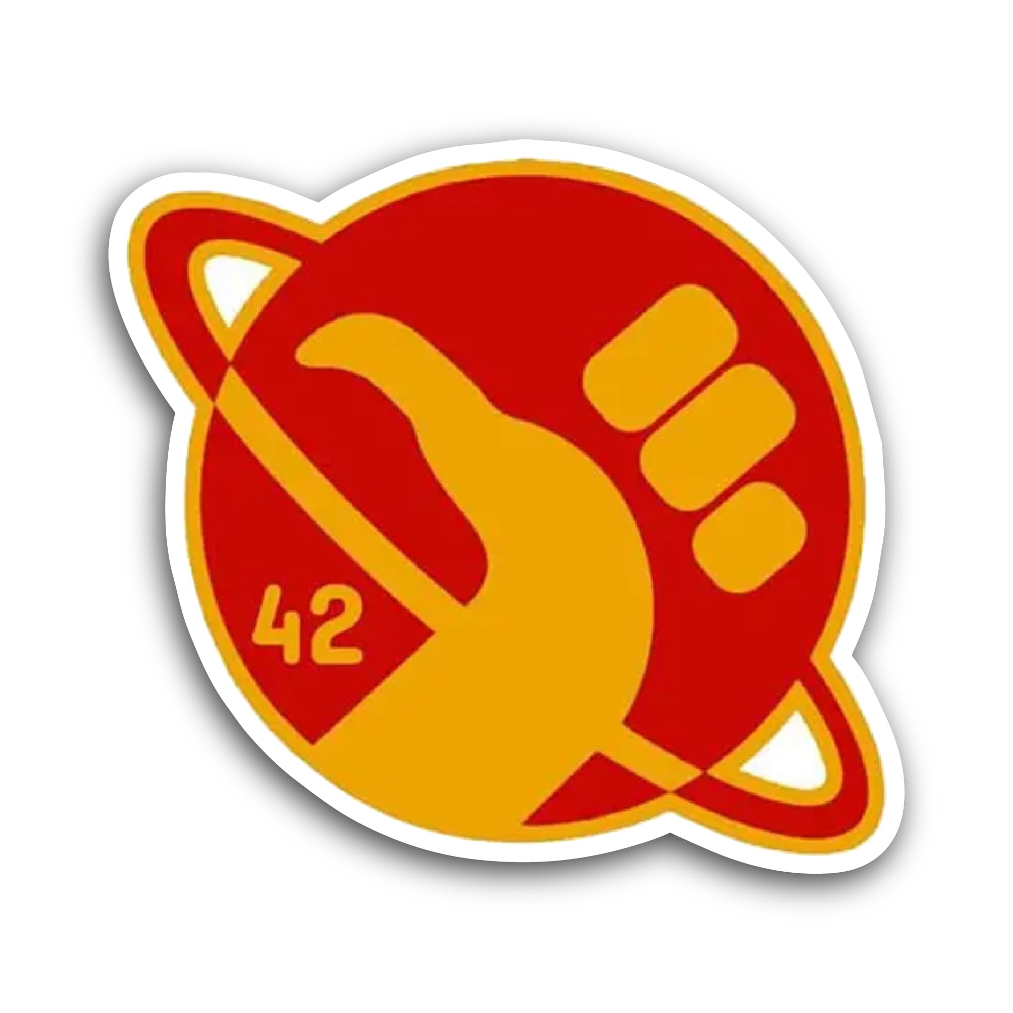 2 (Pieces) 3" and 5" Full THR0TTLE Legend Sticker, Waterproof Vinyl Decals for Many Purpose Like Car