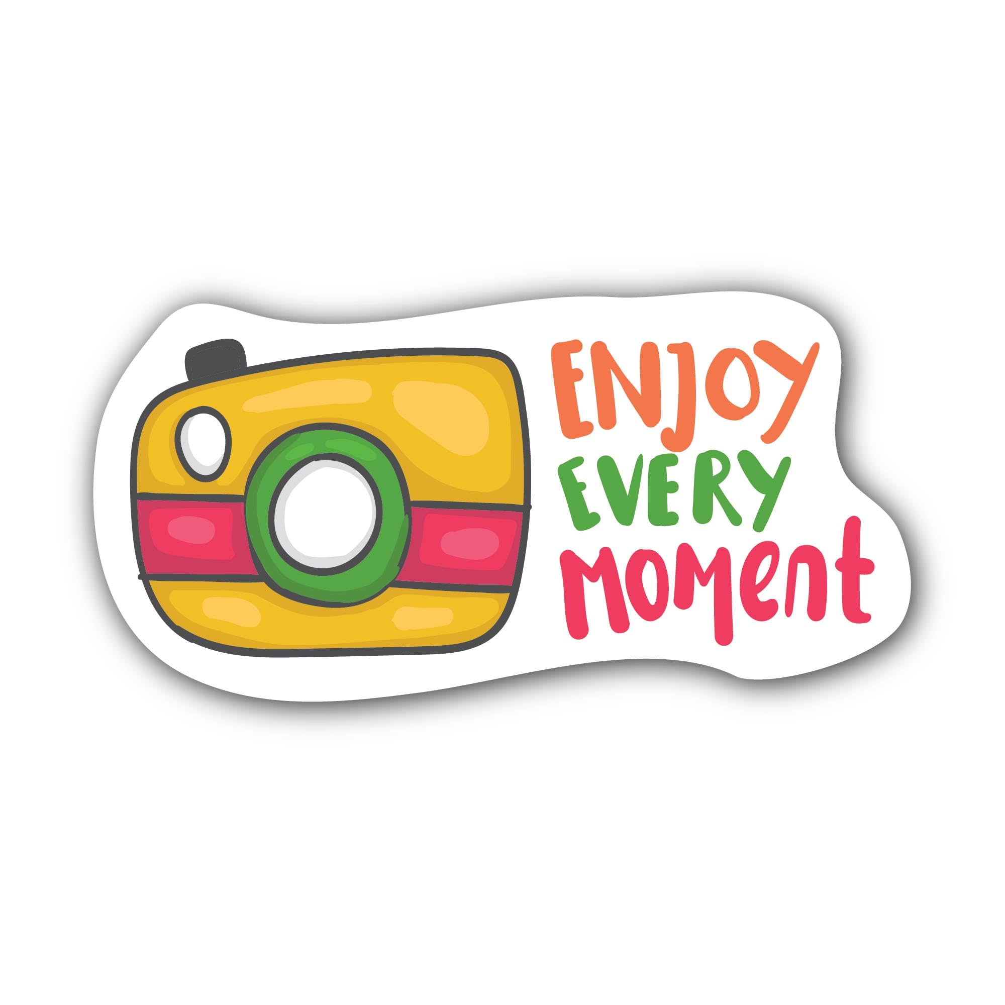 2 (Pieces) 3" and 5" Amazing Penguin Sticker, Waterproof Vinyl Decals for Many Purpose Like Cars, Tr