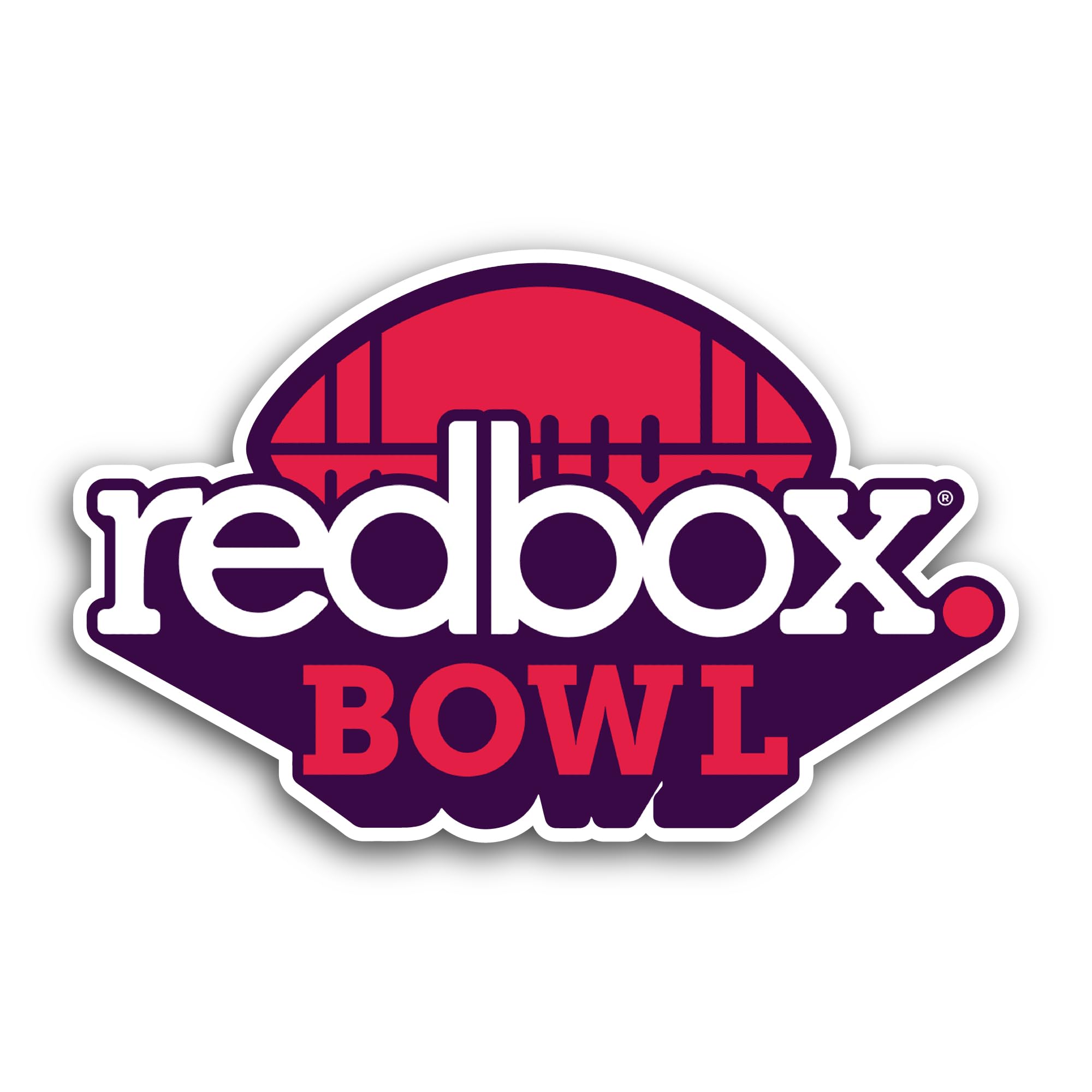 2 (Pieces) 3" and 5" Redbox B0wl Logo Sticker, Waterproof Vinyl Decals for Many Purpose Like Cars, T