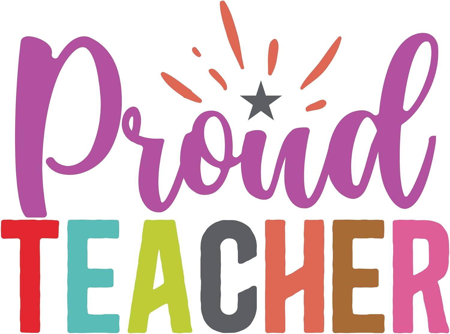 Inspirational Quote "Teach Love Inspire, Cool Sticker" Motivational Sticker Vinyl Decal Motivation Stickers- 5" Vinyl Sticker Waterproof