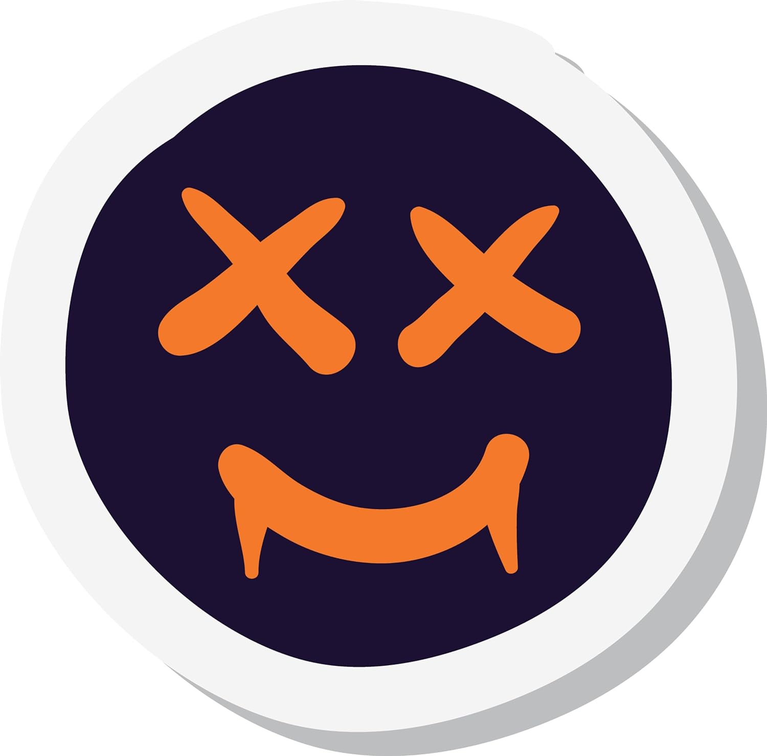 Inspirational Quote Halloween Smily Emoji Sticker Motivational Sticker Vinyl Decal Motivation Stickers- 5" Vinyl Sticker Waterproof