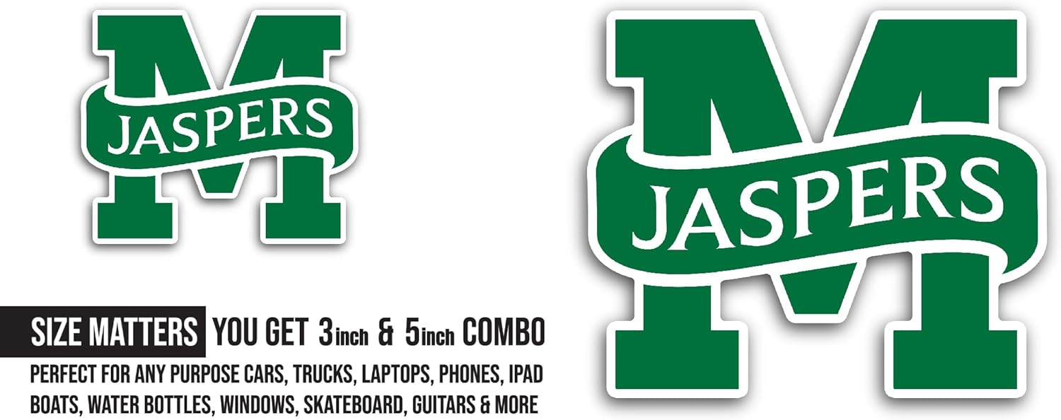 2 (Pieces) 3" and 5" Manhattan J@spers Sticker, Waterproof Vinyl Decals for Many Purpose Like Cars, Trucks, Laptops, Phones, Windows and More