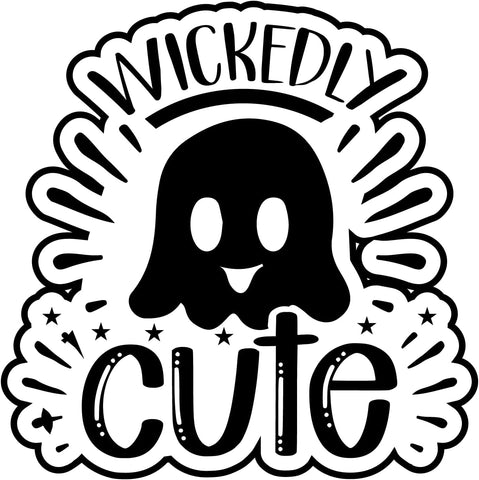 Inspirational Quote Wickedly Cute Motivational Sticker Vinyl Decal Motivation Stickers- 5