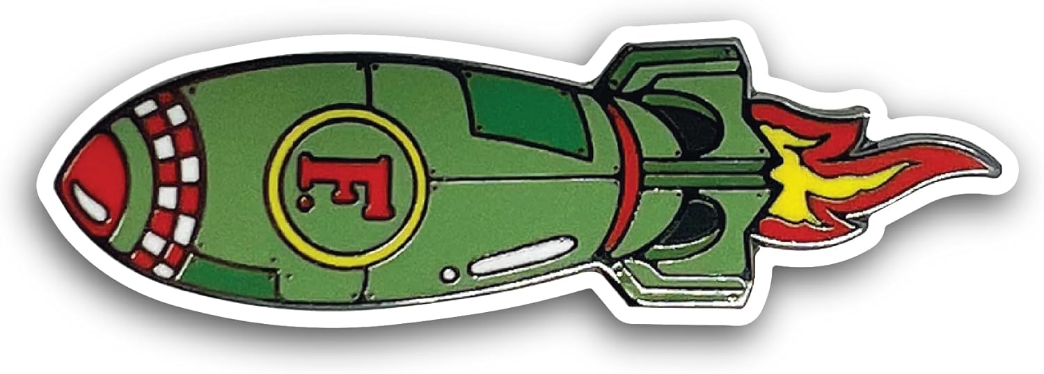 2 (Pieces) 3" and 5" Green Military Drop Bomb Sticker, Waterproof Vinyl Decals for Many Purpose Like Cars, Trucks, Laptops, Phones, Windows and More
