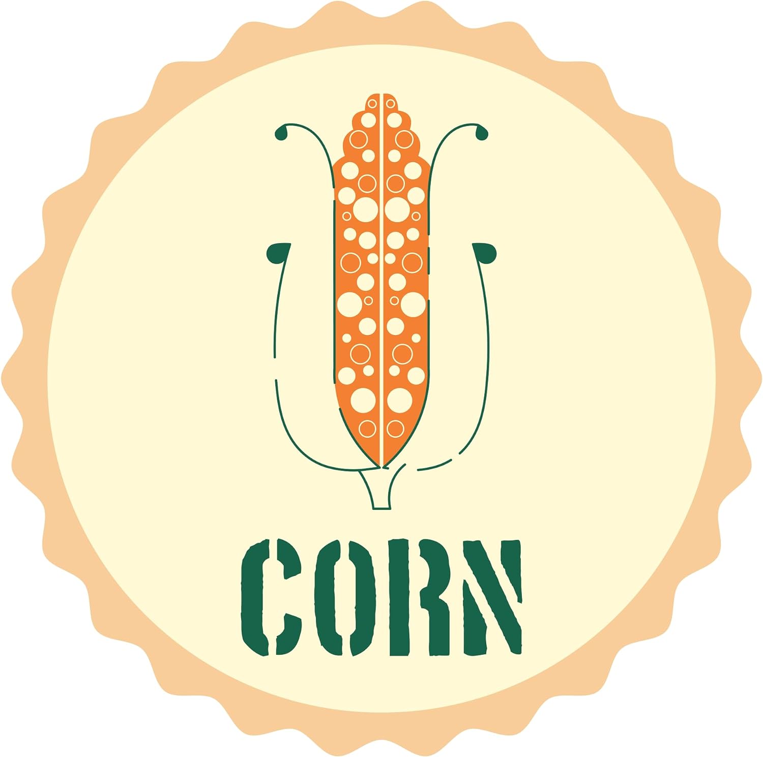 Inspirational Quote Corn Great Sticker Motivational Sticker Vinyl Decal Motivation Stickers- 5" Vinyl Sticker Waterproof