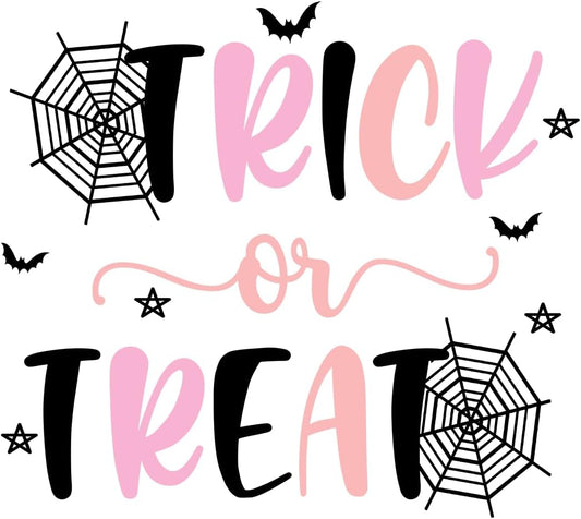 Inspirational Quote Trick Or Treat Motivational Sticker Vinyl Decal Motivation Stickers- 5" Vinyl Sticker Waterproof