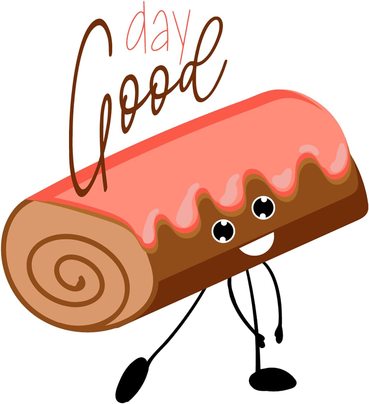 Inspirational Quote Good Day Motivational Sticker Vinyl Decal Motivation Stickers- 5" Vinyl Sticker Waterproof