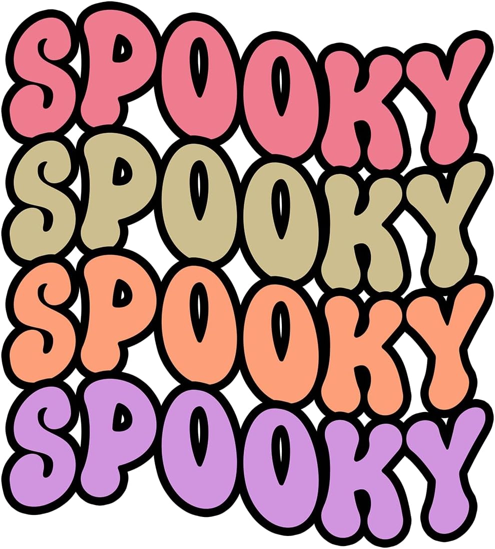 Inspirational Quote Spooky Spooky Spooky Spooky Motivational Sticker Vinyl Decal Motivation Stickers- 5" Vinyl Sticker Waterproof