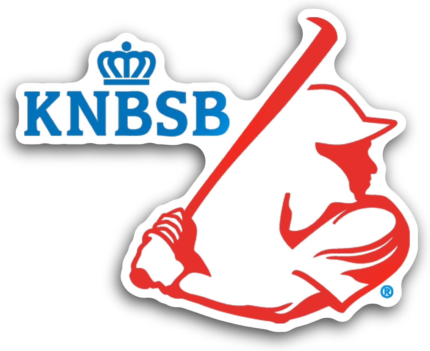 2 (Pieces) 3" and 5" KNBSB Sticker, Waterproof Vinyl Decals for Many Purpose Like Cars, Trucks, Laptops, Phones, Windows and More