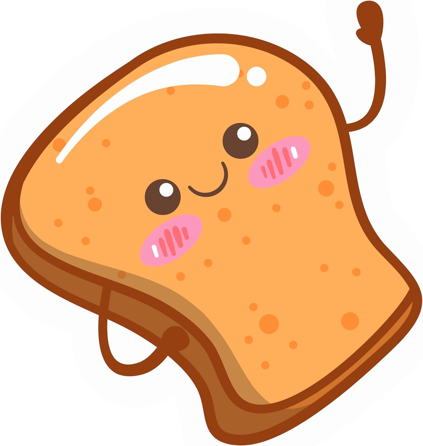 Inspirational Quote Bread Sticker- Motivational Sticker Vinyl Decal Motivation Stickers- 5" Vinyl Sticker Waterproof