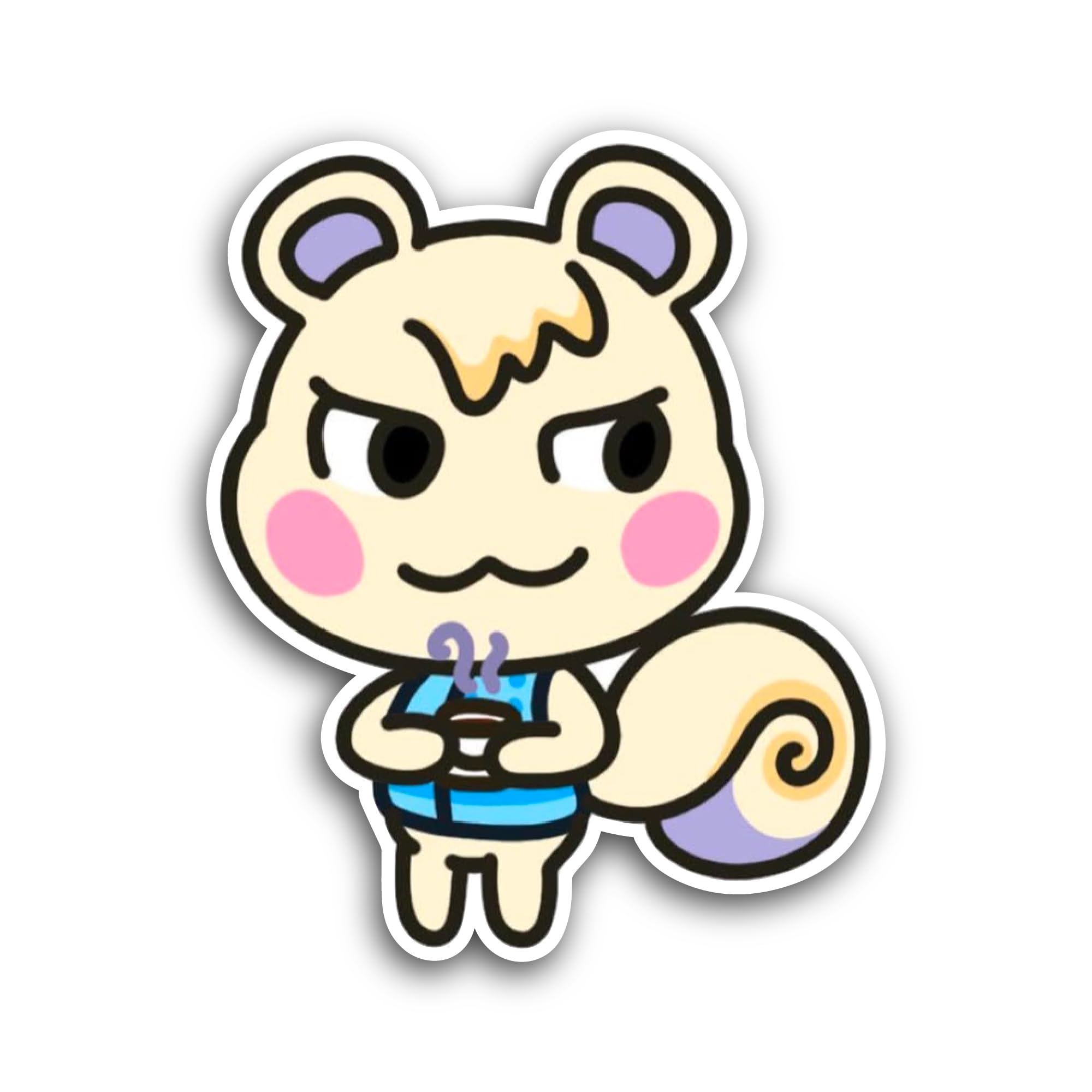 2 (Pieces) 3" and 5" Cashew Sticker, Waterproof Vinyl Decals for Many Purpose Like Cars, Trucks, Lap