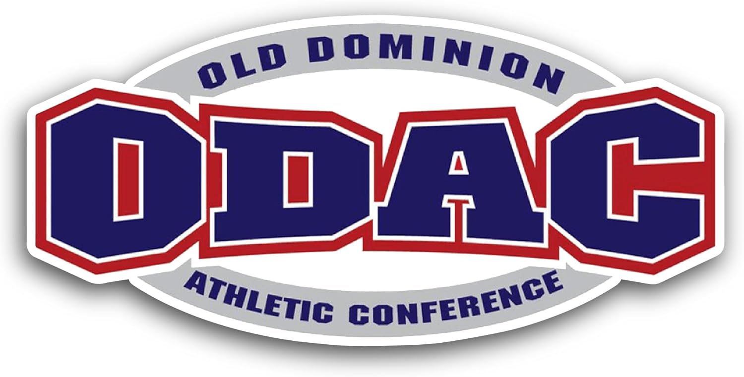 2 (Pieces) 3" and 5" Old D0minion Athletic Conference Sticker, Waterproof Vinyl Decals for Many Purpose Like Cars, Trucks, Laptops, Phones, Windows and More