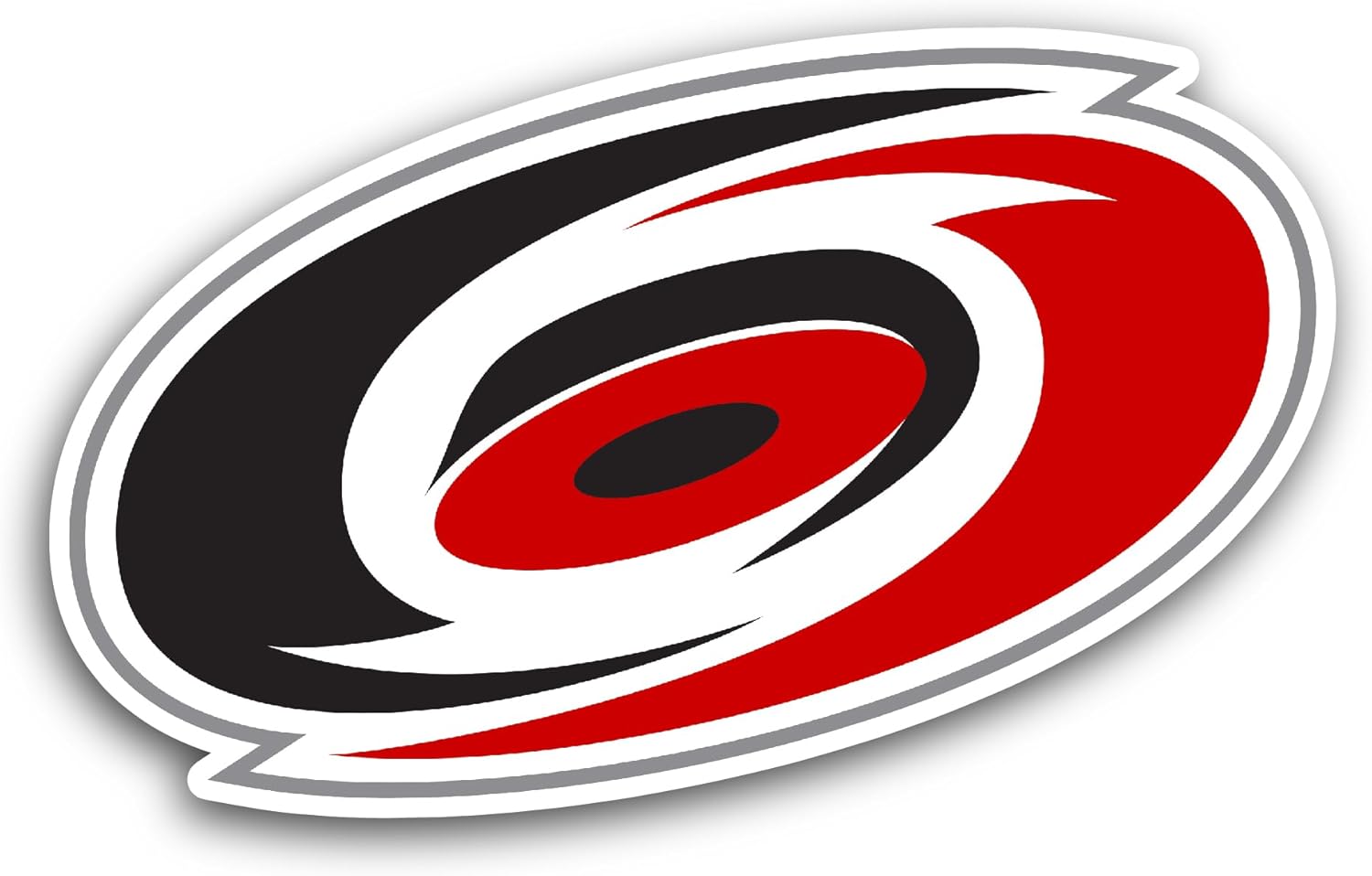 2 (Pieces) 3" and 5" Car0lina Hurricanes Sticker, Waterproof Vinyl Decals for Many Purpose Like Cars, Trucks, Laptops, Phones, Windows and More