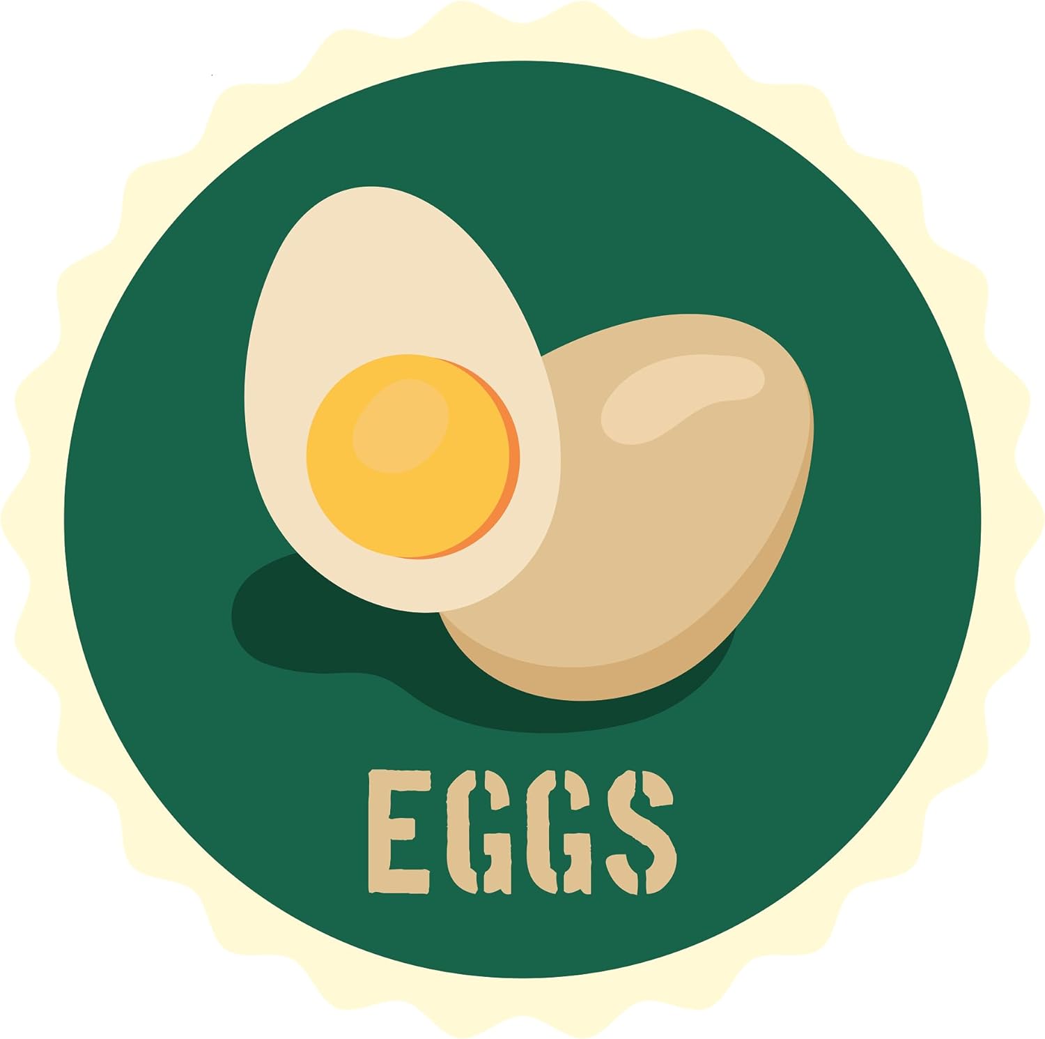 Inspirational Quote Eggs, Sticker Motivational Sticker Vinyl Decal Motivation Stickers- 5" Vinyl Sticker Waterproof