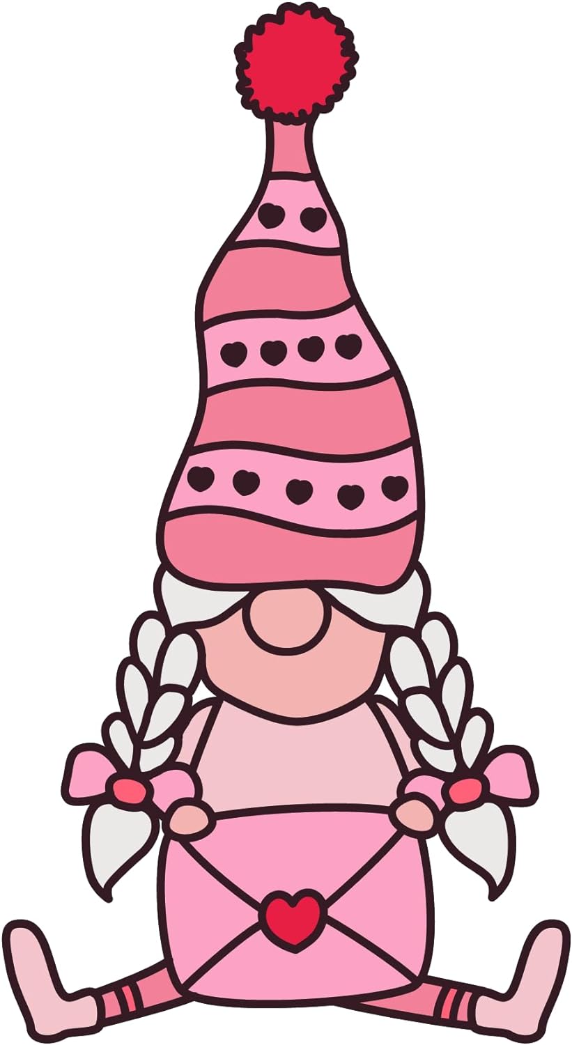 Inspirational Quote Gnome Motivational Sticker Vinyl Decal Motivation Stickers- 5" Vinyl Sticker Waterproof