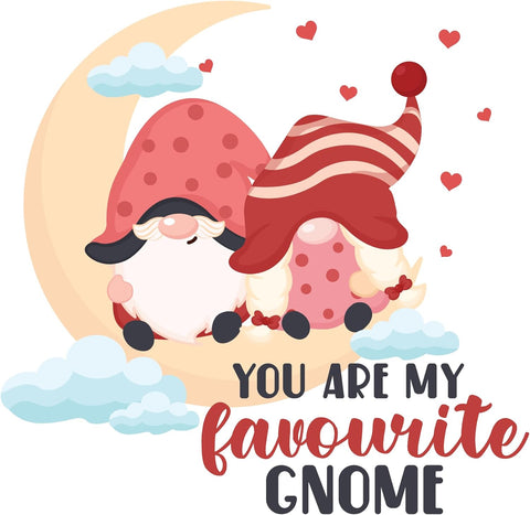 Inspirational Quote You are My Favourite Gnome Motivational Sticker Vinyl Decal Motivation Stickers- 5