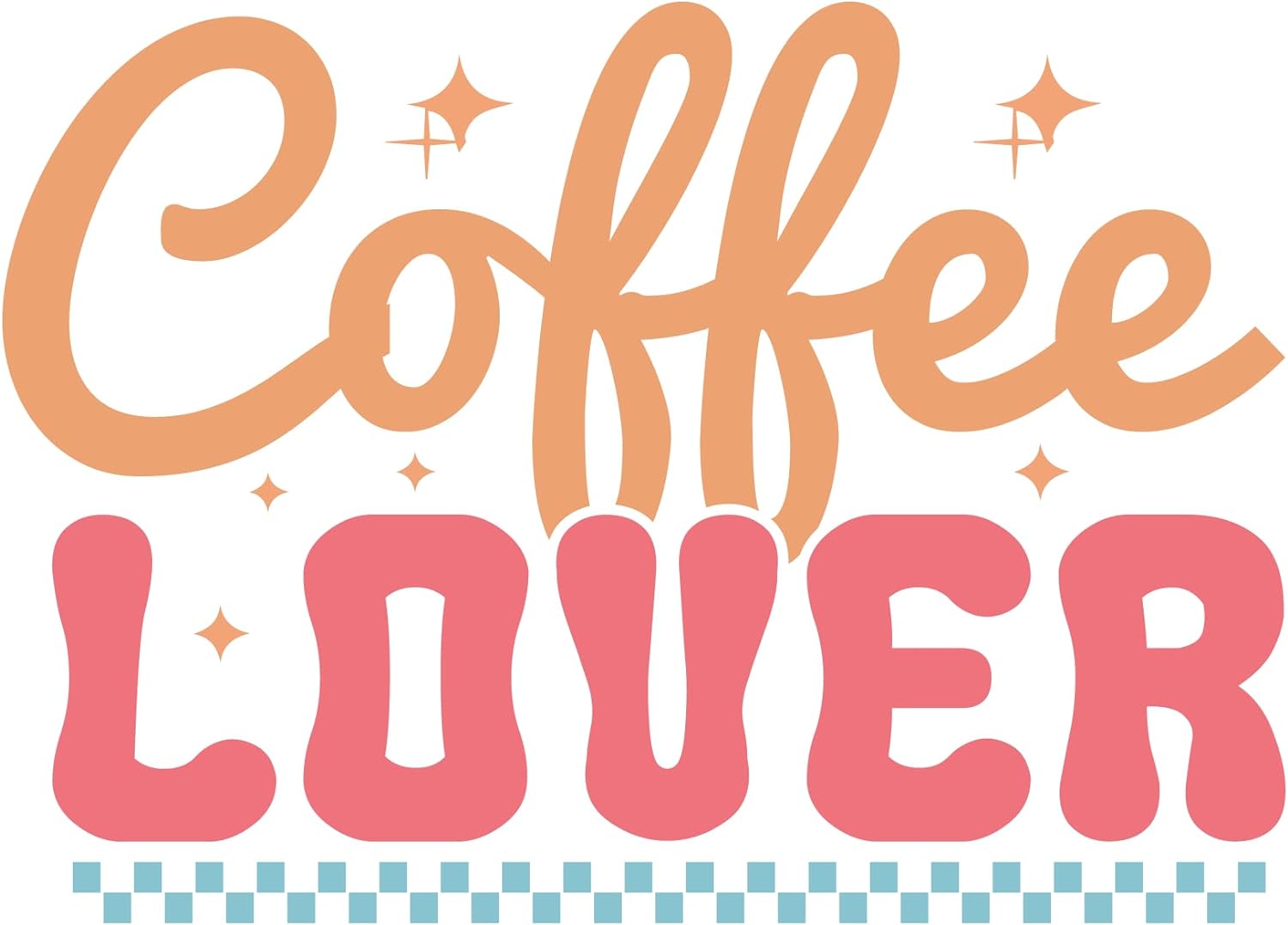 Inspirational Quote "Coffee Lover" Motivational Sticker Vinyl Decal Motivation Stickers- 5" Vinyl Sticker Waterproof