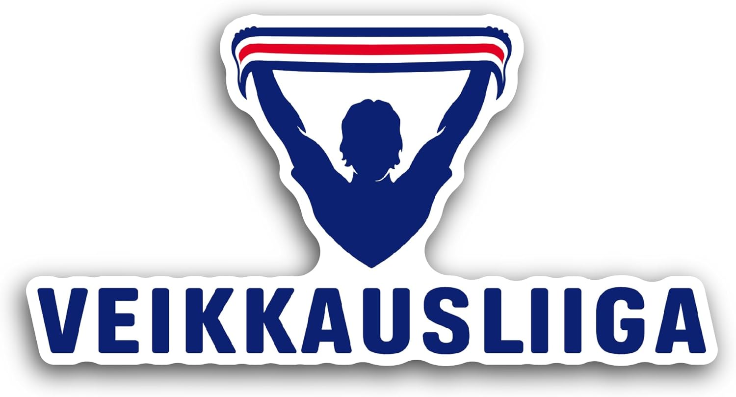 2 (Pieces) 3" and 5" Veikkausl1iga Sticker, Waterproof Vinyl Decals for Many Purpose Like Cars, Trucks, Laptops, Phones, Windows and More