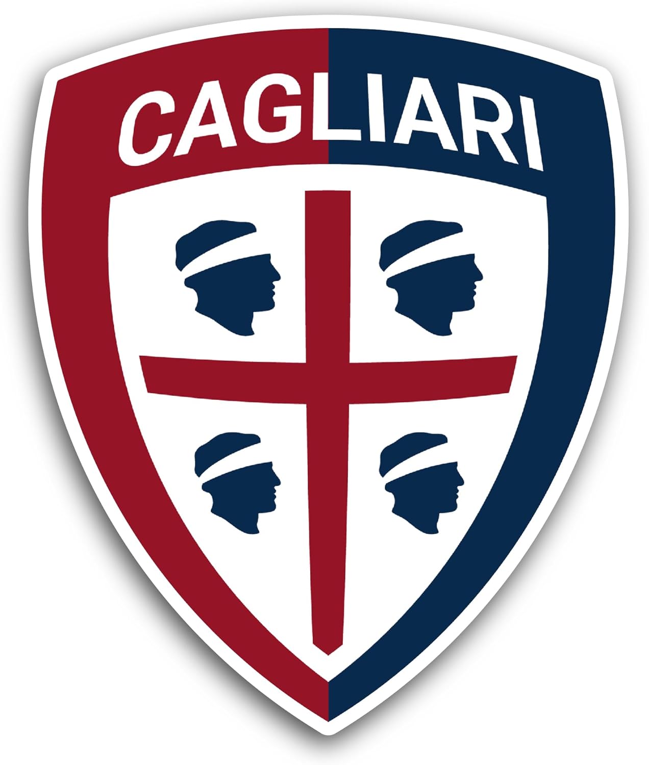 2 (Pieces) 3" and 5" C@gliari Logo Sticker, Waterproof Vinyl Decals for Many Purpose Like Cars, Trucks, Laptops, Phones, Windows and More