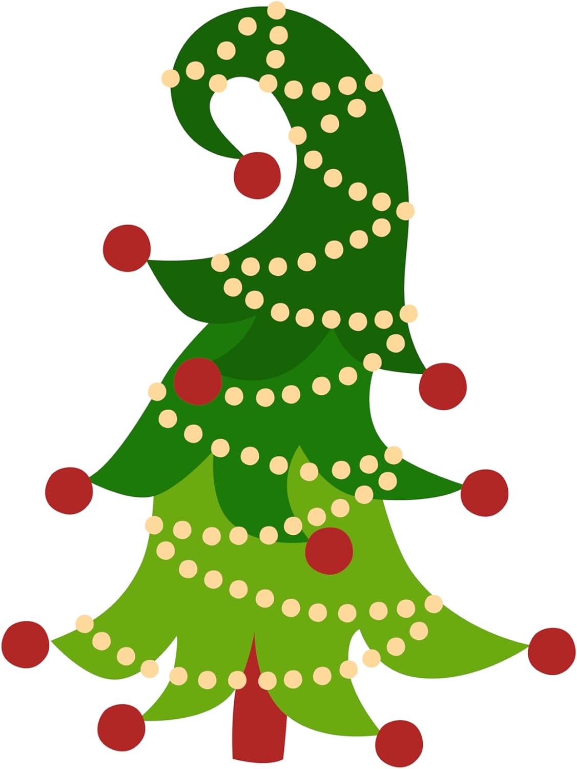 Inspirational Quote Christmas Tree Lights Up Motivational Sticker Vinyl Decal Motivation Stickers- 5" Vinyl Sticker Waterproof