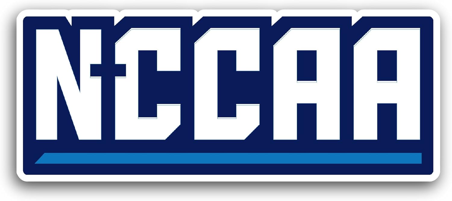 2 (Pieces) 3" and 5" NCCAA Sticker, Waterproof Vinyl Decals for Many Purpose Like Cars, Trucks, Laptops, Phones, Windows and More