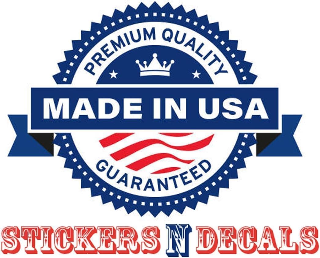 Inspirational Quote ""American Flag Bow"" Motivational Sticker Vinyl Decal Motivation Stickers- 5" Vinyl Sticker Waterproof