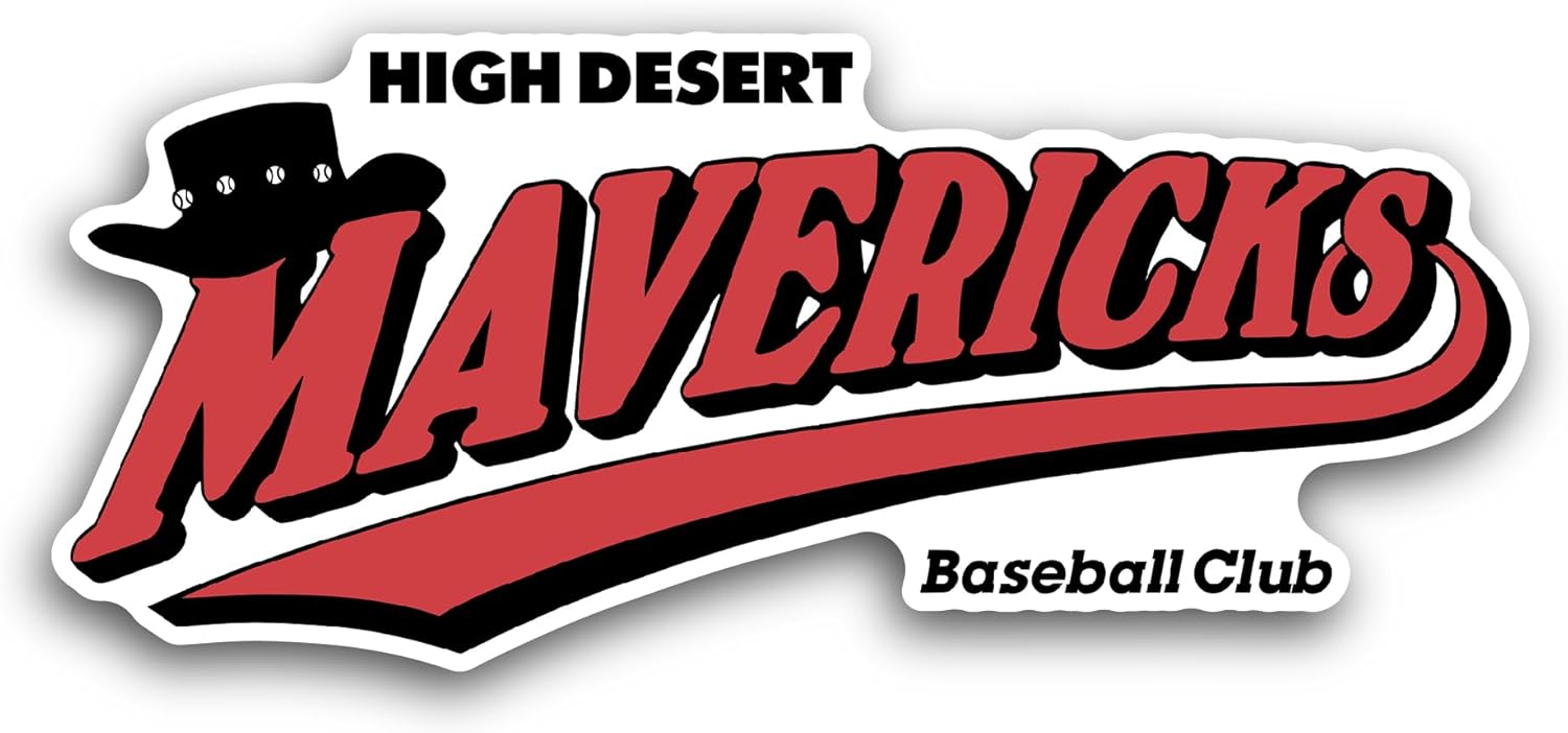 2 (Pieces) 3" and 5" High D3sert Mavericks Sticker, Waterproof Vinyl Decals for Many Purpose Like Cars, Trucks, Laptops, Phones, Windows and More