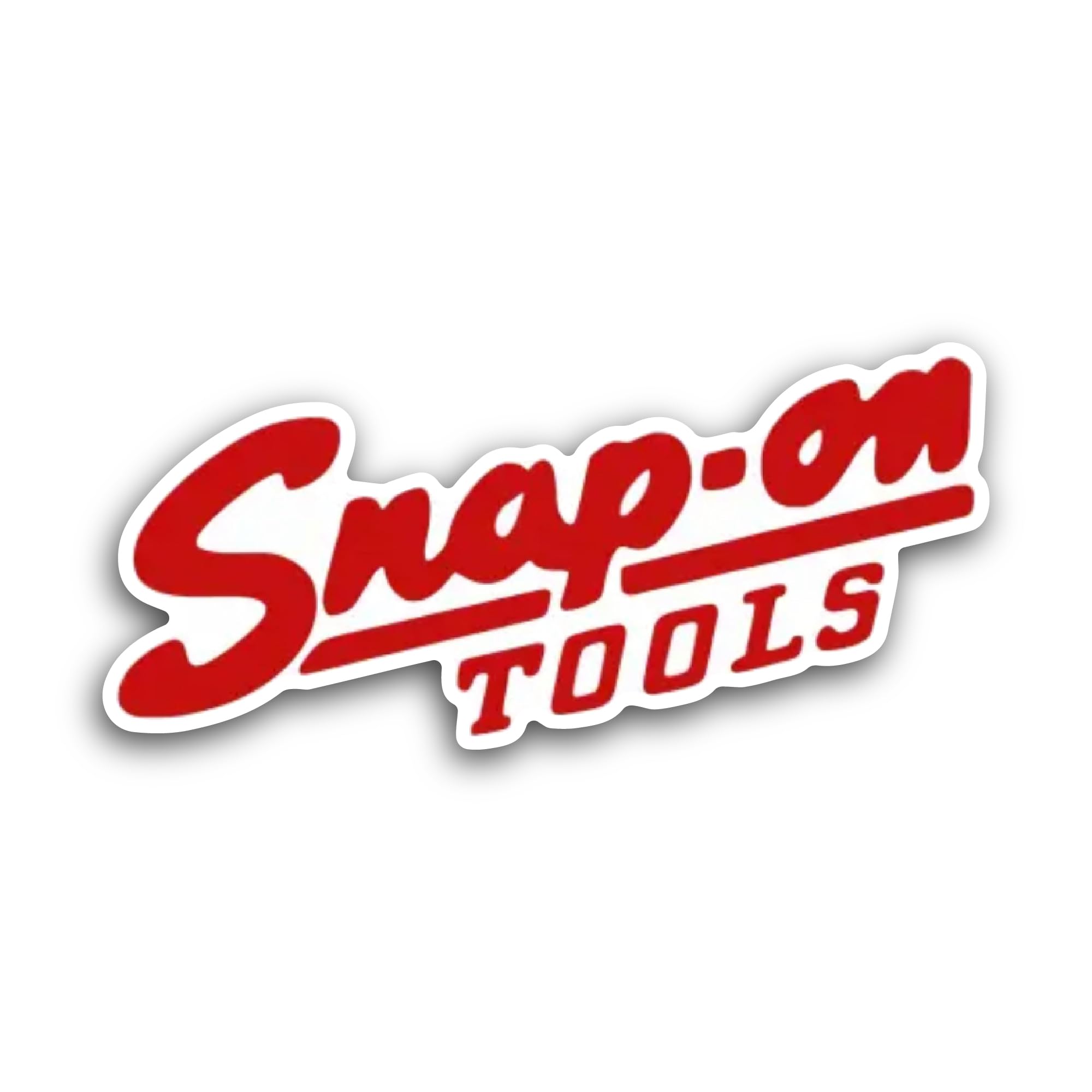 2 (Pieces) 3" and 5" Snap On Tools Sticker, Waterproof Vinyl Decals for Many Purpose Like Cars, Truc