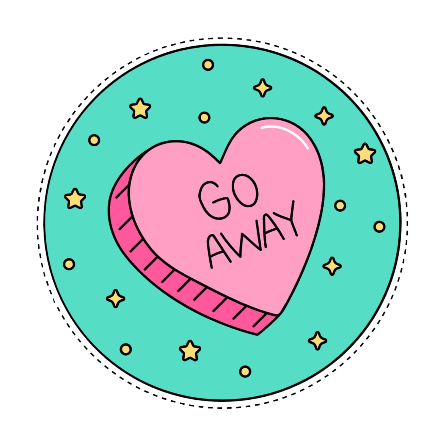 Inspirational Quote You Make My Heart Smile Motivational Sticker Vinyl Decal Motivation Stickers- Ch