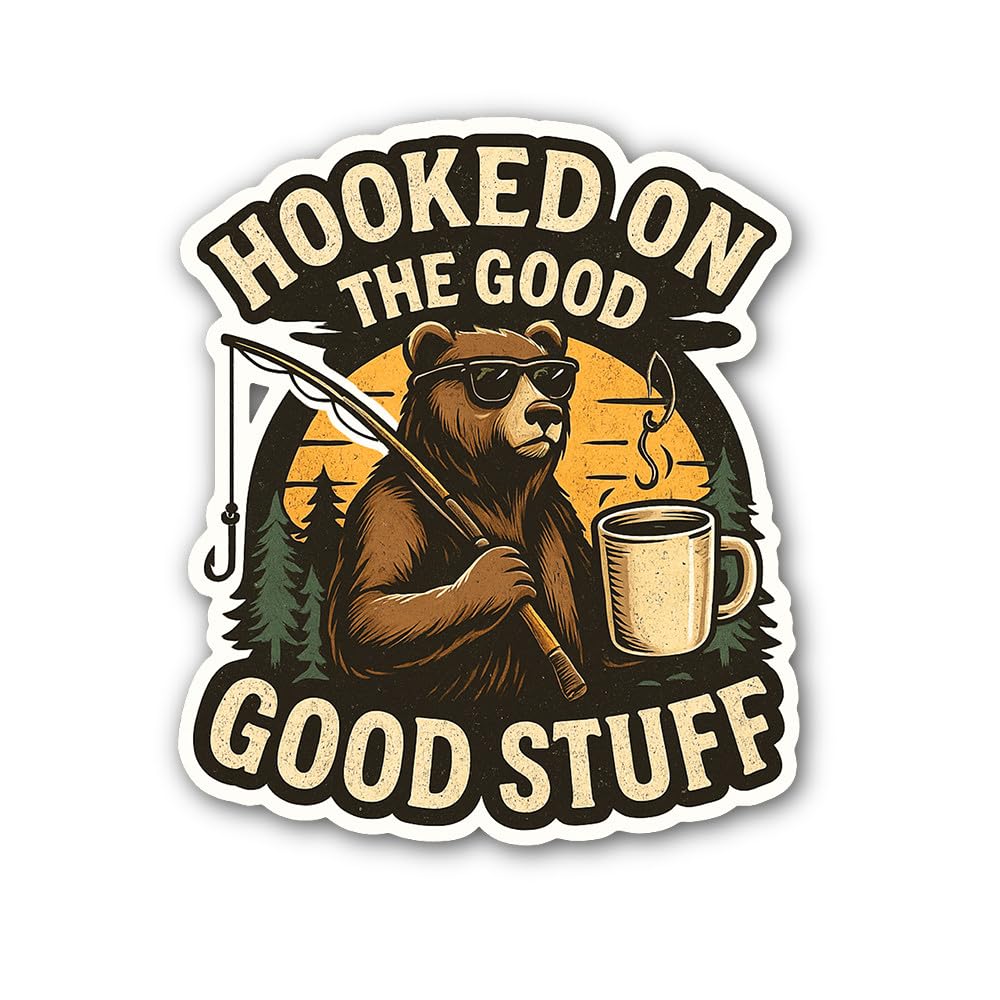 2 (Pieces) 3" and 5" Man with Flowing Hair and White Robe Outdoors Sticker, Waterproof Vinyl Decals 
