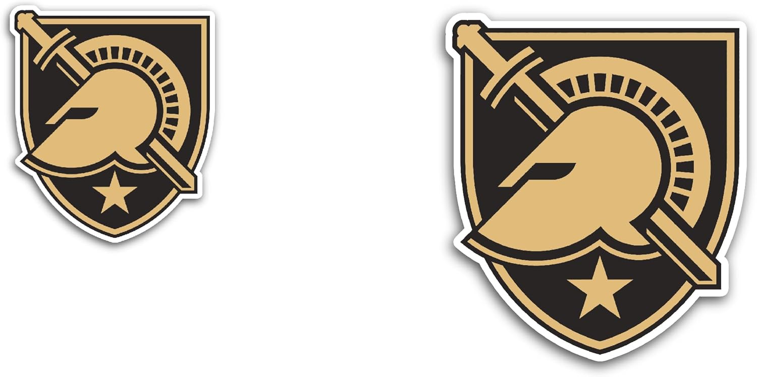 2 (Pieces) 3" and 5" Army West P0int Sticker, Waterproof Vinyl Decals for Many Purpose Like Cars, Trucks, Laptops, Phones, Windows and More