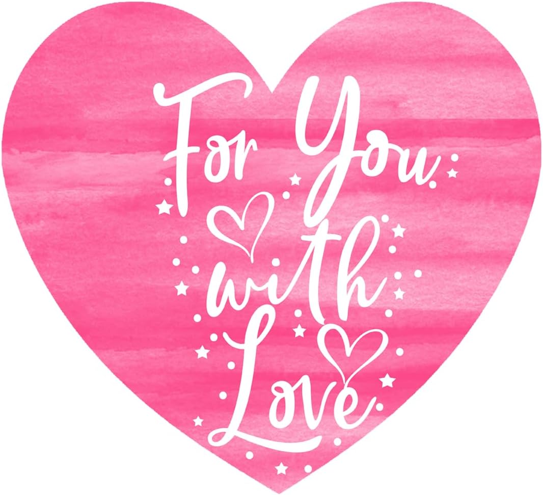 Inspirational Quote for You with Love Motivational Sticker Vinyl Decal Motivation Stickers- 5" Vinyl Sticker Waterproof