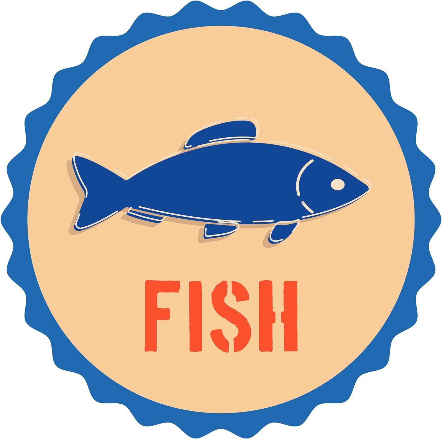 Inspirational Quote Fish Great Sticker Motivational Sticker Vinyl Decal Motivation Stickers- 5" Vinyl Sticker Waterproof