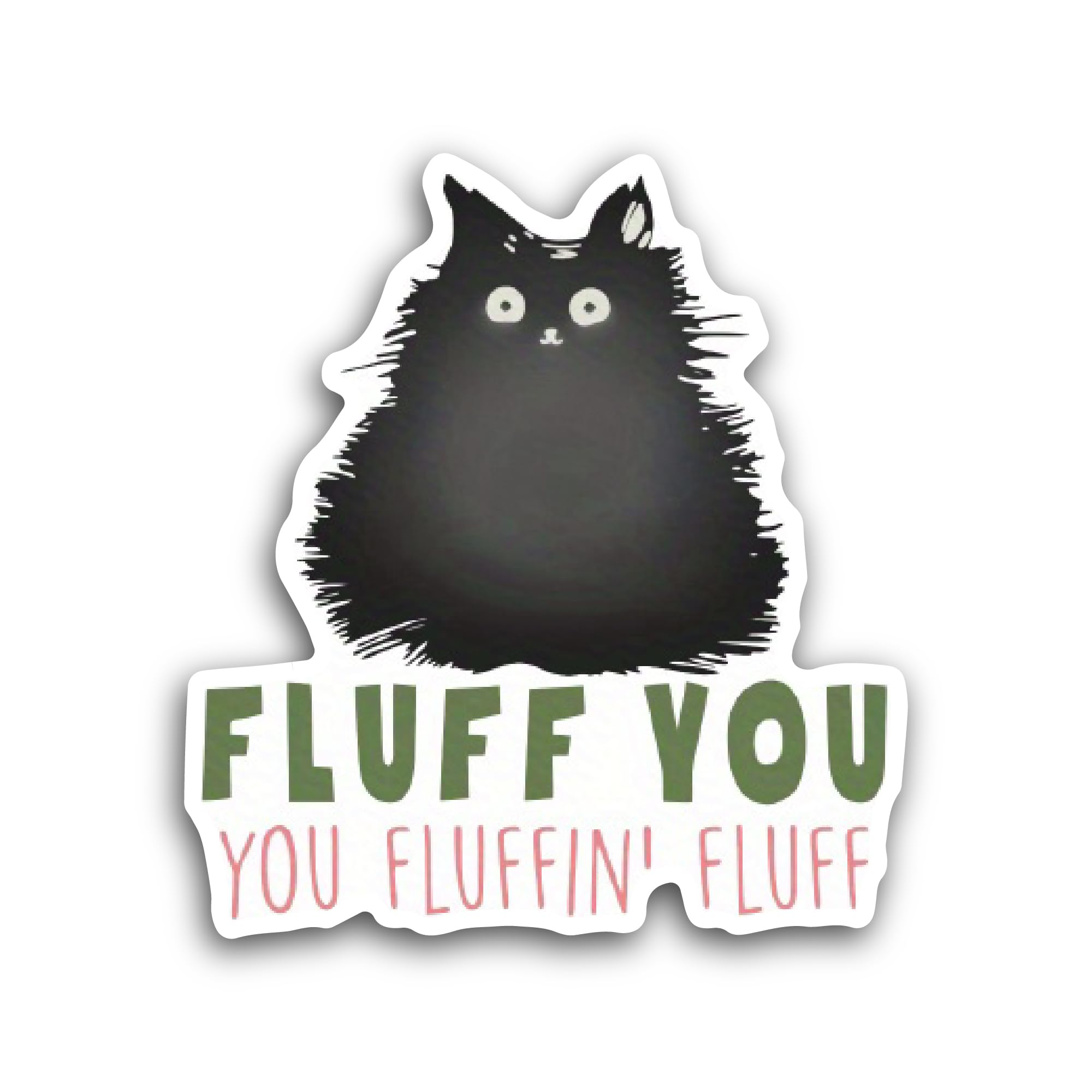 2 (Pieces) 3" and 5" Sweetly Morbid Sticker, Waterproof Vinyl Decals for Many Purpose Like Cars, Tru
