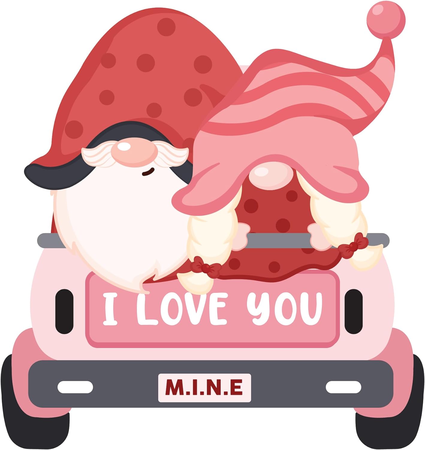 Inspirational Quote I Love You M.N.I.E Motivational Sticker Vinyl Decal Motivation Stickers- 5" Vinyl Sticker Waterproof