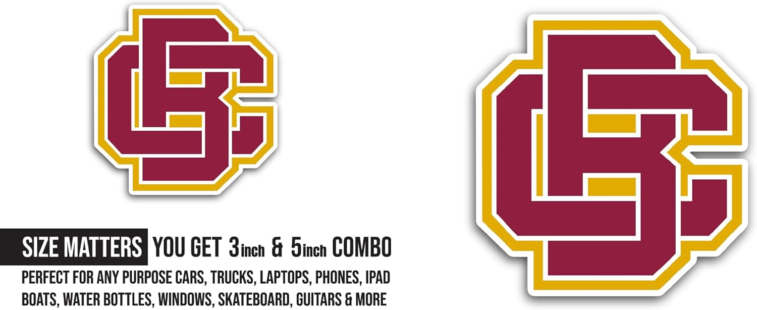2 (Pieces) 3" and 5" Bethune C00kman Sticker, Waterproof Vinyl Decals for Many Purpose Like Cars, Trucks, Laptops, Phones, Windows and More