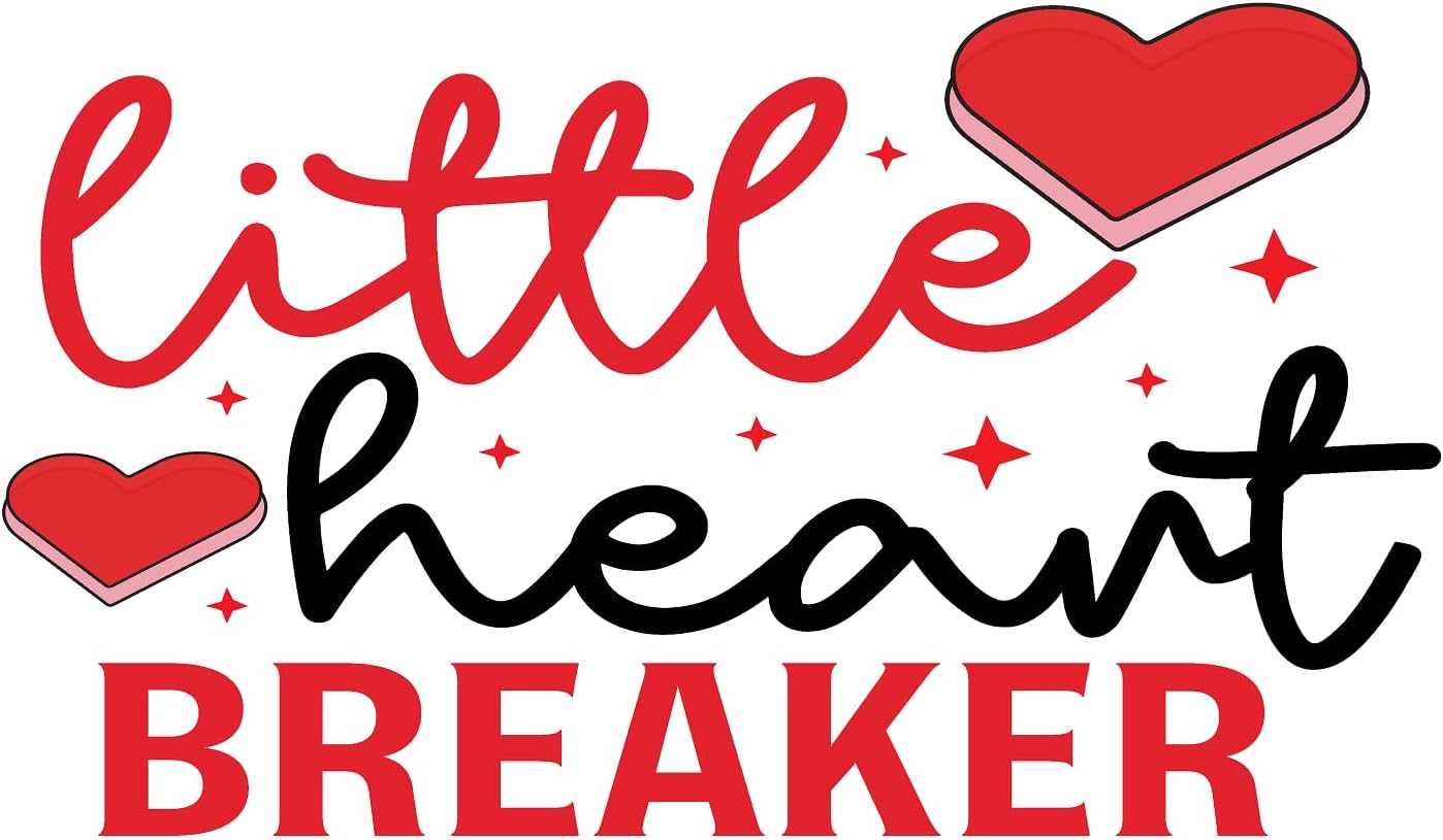 Inspirational Quote Little Heart Breaker Motivational Sticker Vinyl Decal Motivation Stickers- 5" Vinyl Sticker Waterproof