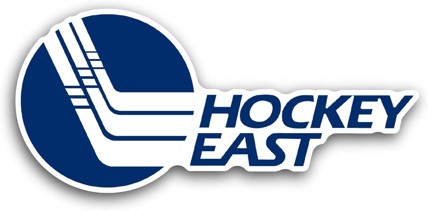 2 (Pieces) 3" and 5" H0ckey East Sticker, Waterproof Vinyl Decals for Many Purpose Like Cars, Trucks, Laptops, Phones, Windows and More