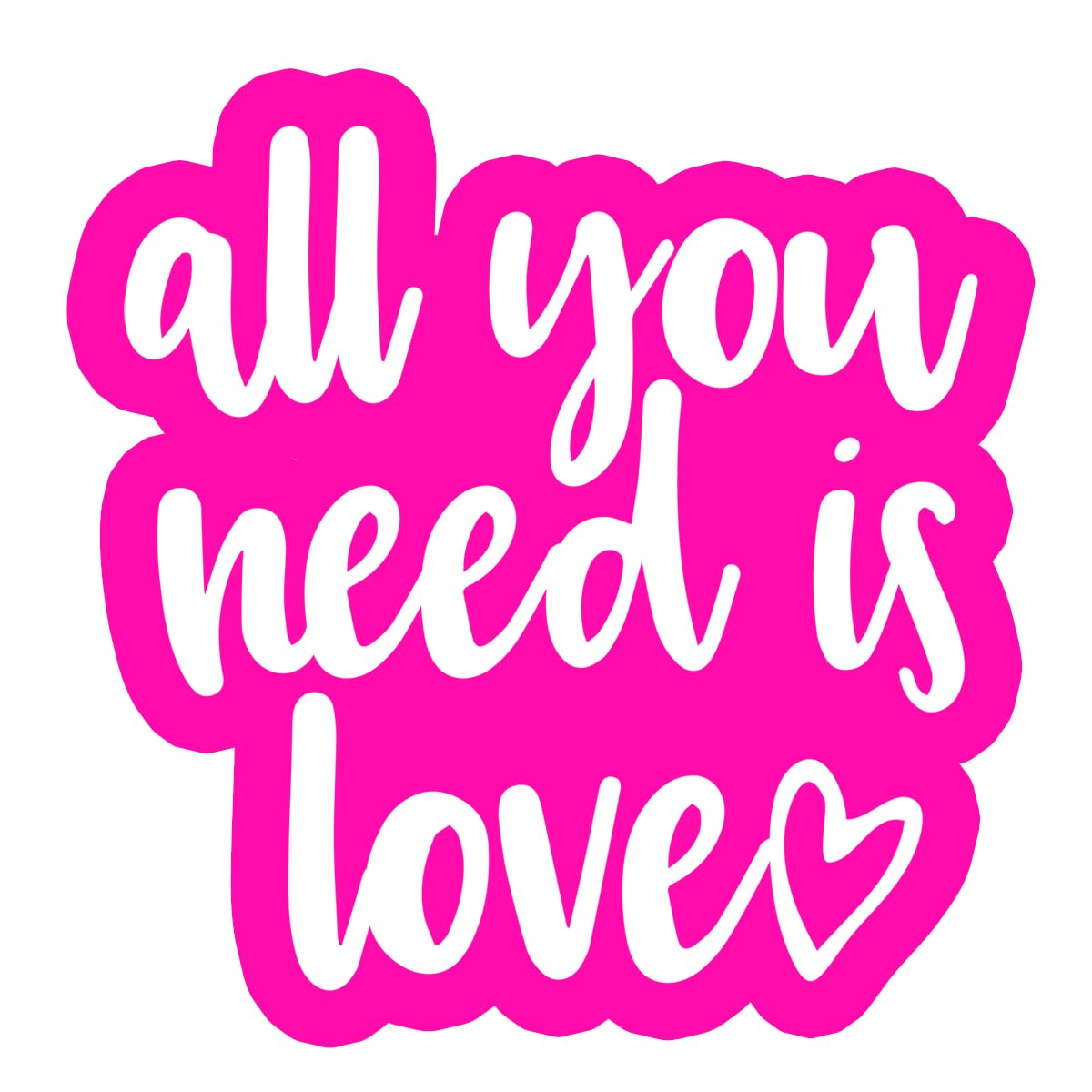 2 (Pieces) 3" and 5" Stickers n Decals - Believe Beautiful Style - Motivational Sticker Vinyl Decal 