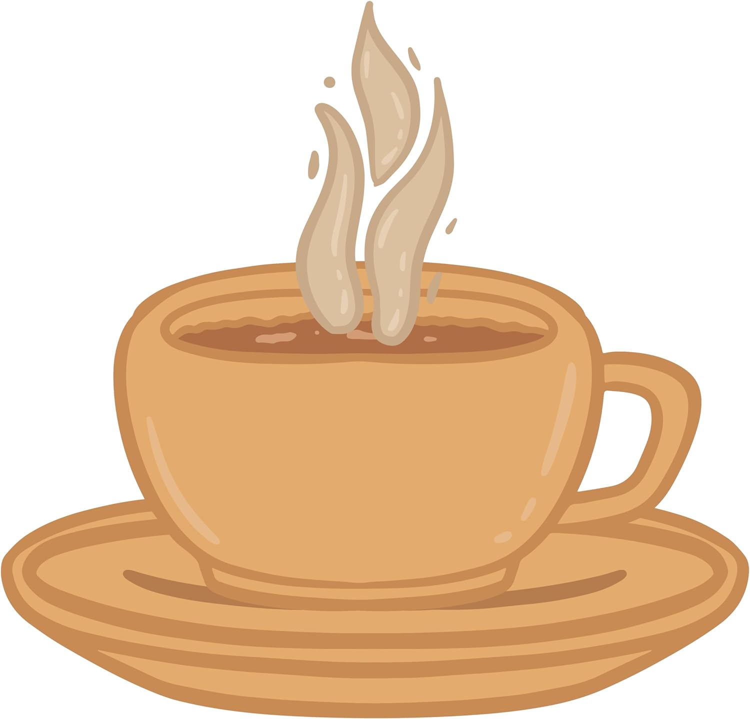 Inspirational Quote "Hot Tea" Motivational Sticker Vinyl Decal Motivation Stickers- 5" Vinyl Sticker Waterproof