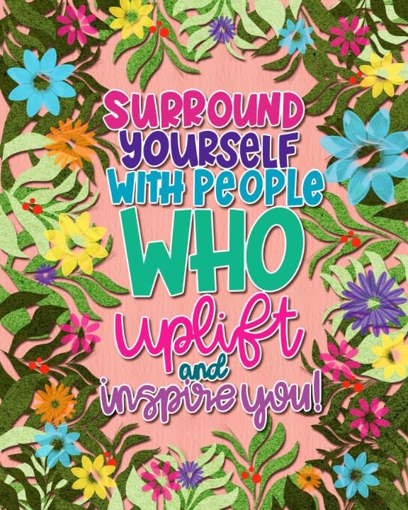 Inspirational Quote Friends are The Family Choose Motivational Sticker Vinyl Decal Motivation Sticke